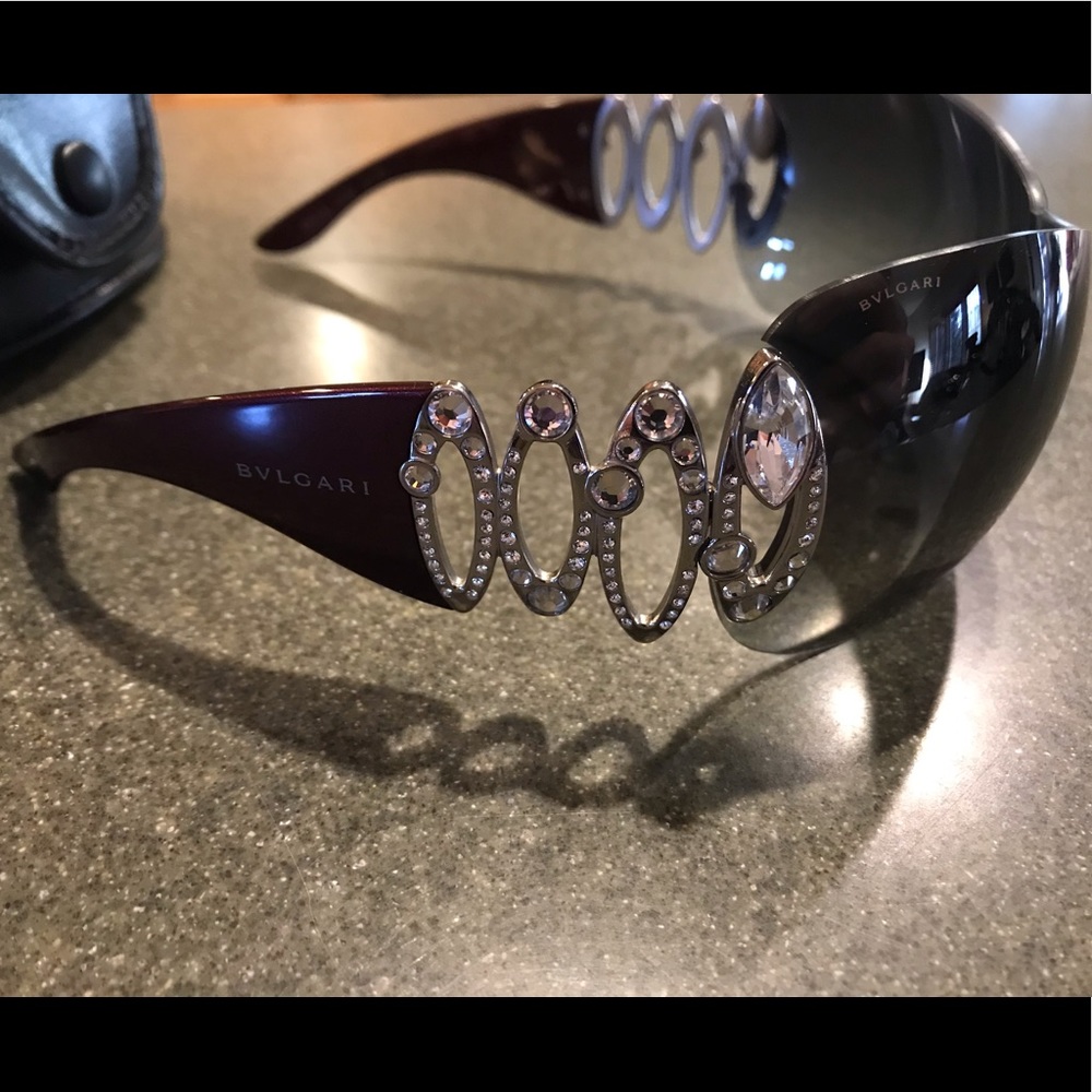 Bulgari 6017-B Swarovski Sunglasses